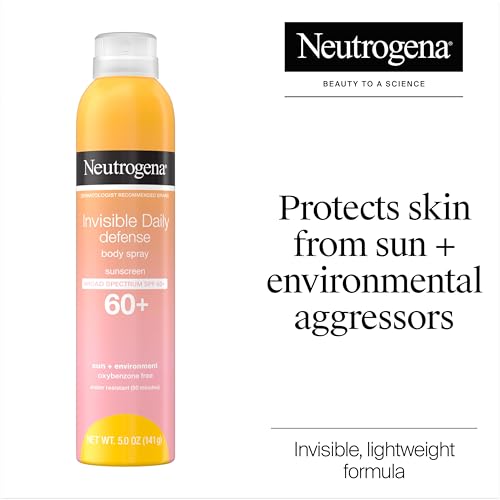 Neutrogena Invisible Daily Defense Body Sunscreen Spray SPF 60+