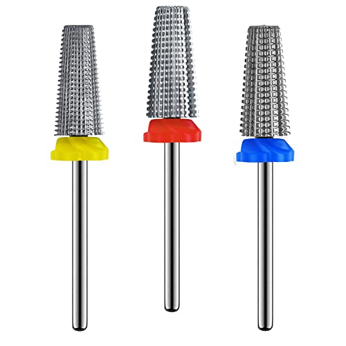 5-in-1 Nail Drill Bit Set - Carbide Acrylic Nail Tools