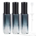 ZIZEMOJA Refillable Perfume Atomizer Set - 3 Pack 10ml Leak-Proof Bottles
