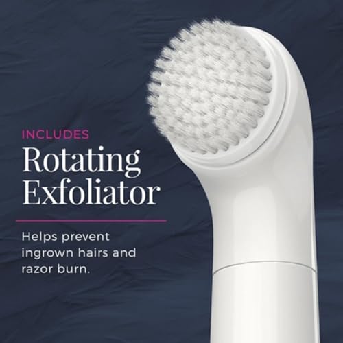 Cordless Body & Bikini Grooming Kit for Women - Waterproof Trimmer with 4 Attachments