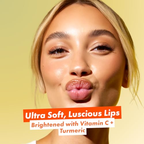 Turmeric Lip Scrub & Vitamin C Oil Set – Natural Exfoliator