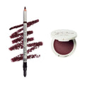 Jillian Dempsey Kh?l Eyeliner in Deep Burgundy & Lid Tint in Plum