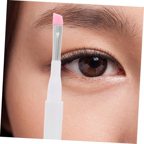 3-Piece Silicone Eyebrow Brush Set with Dust Cover | Travel Tool