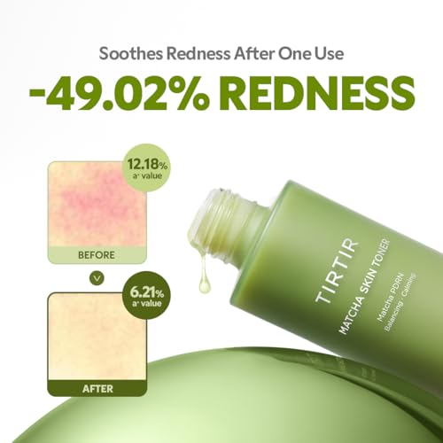 TIRTIR Matcha PDRN Duo | Korean Skincare Bundle for Redness Care and All Day Hydration for Sensitive Skin