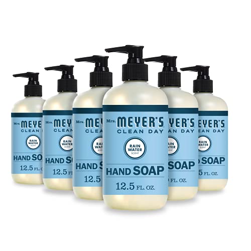 Mrs. Meyer’s Clean Day Rain Water Liquid Hand Soap 12.5 fl oz (6 Pack)