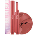 Kaja Heart Melter Lip Gloss in Crazy 4U - High Shine, Moisturizing, Soft Rosy Mauve, 0.04 Oz