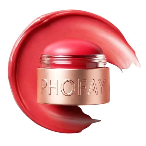 PHOFAY 3-in-1 Mousse Blush Cream & Lipstick Gloss - Variant 07#