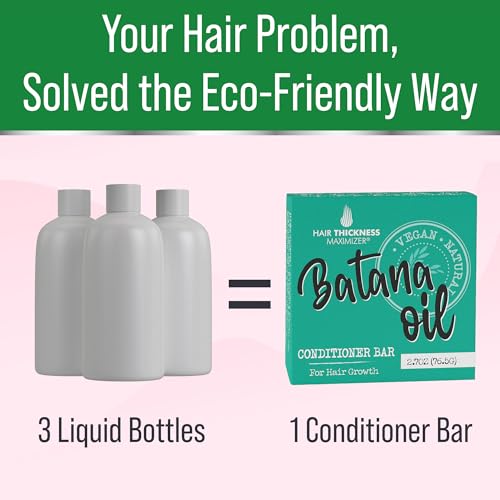 Batana Oil Conditioner Bar for Hair Growth & Thickness