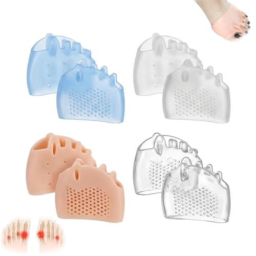 Silicone Toe Separators for Women & Men (8-Pack)