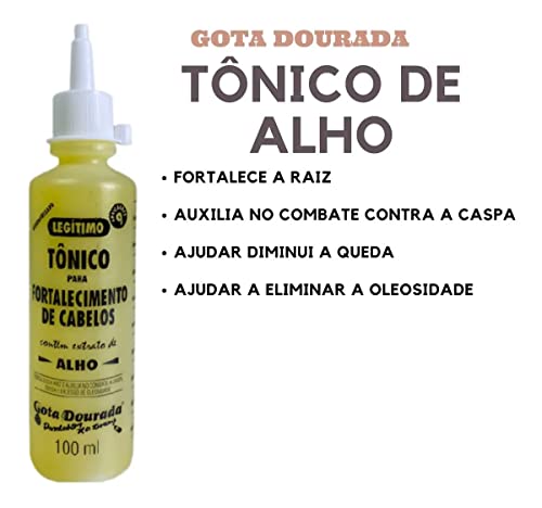 Gota Dourada Hair Tonic Strengthening Serum 100ml