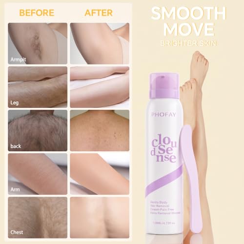 Pain-Free Bikini & Body Hair Removal Spray - Sensitive Skin, 4.73 Fl Oz