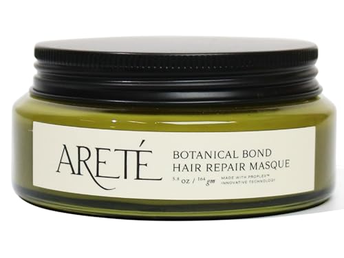 ARETÉ Botanical Hair Repair Masque - Strengthening & Frizz Control, 5.8 oz