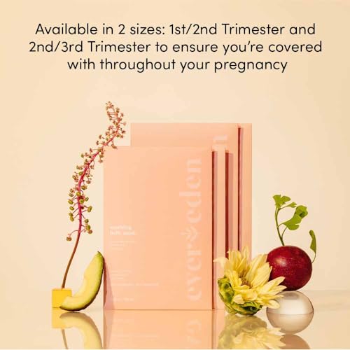 Evereden Soothing Belly Mask - 1 Belly Mask for Pregnant Women 1st & 2nd Trimester - Hydrating, Nourishing, & Soothing Pregnancy Skin Care Belly Masks - Clean & Vegan Pregnancy & Maternity Products