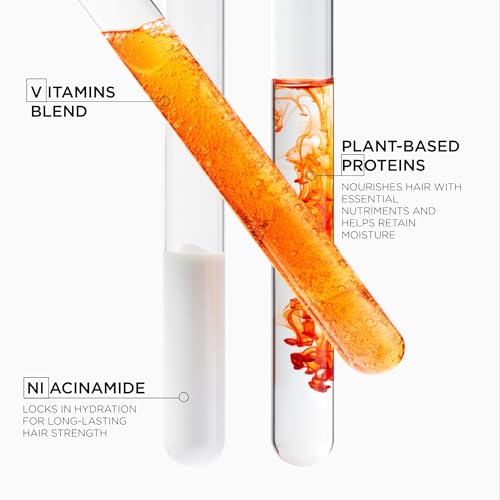 Kerastase Nutritive Bain Satin Shampoo | Gently Cleanses & Replenishes Moisture for Soft, Shiny Hair | With Plant-Based Proteins & Niacinamide | For Fine to Medium Dry Hair