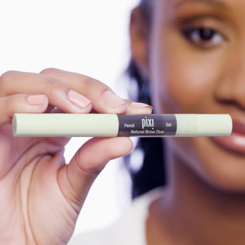 Pixi Brow Duo Natural Brown Waterproof Eyebrow Pencil & Gel Set