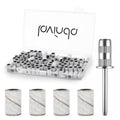 Lavinda 180 Grit Nail Sanding Bands - 100 Pack Drill Bits