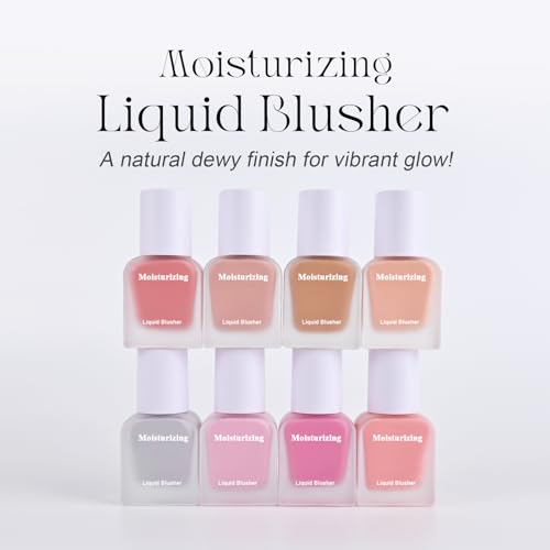 KYDA Liquid Blush – Dewy Buildable Cheek Color, Desert Rose