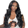 Glueless Human Hair Wig 5x5 Closure 24in Body Wave