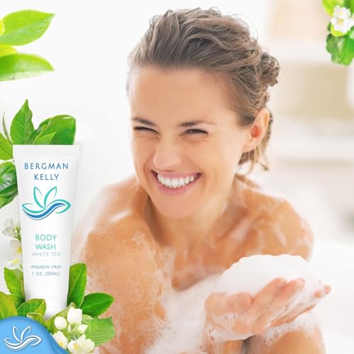 Bergman Kelly Hotel Toiletries Bundle - 125 Pieces, White Tea