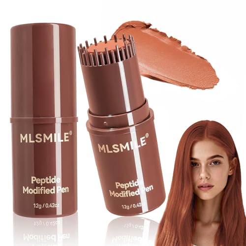 2-in-1 Waterproof Hair Dye Comb for Gray Roots Touch Up