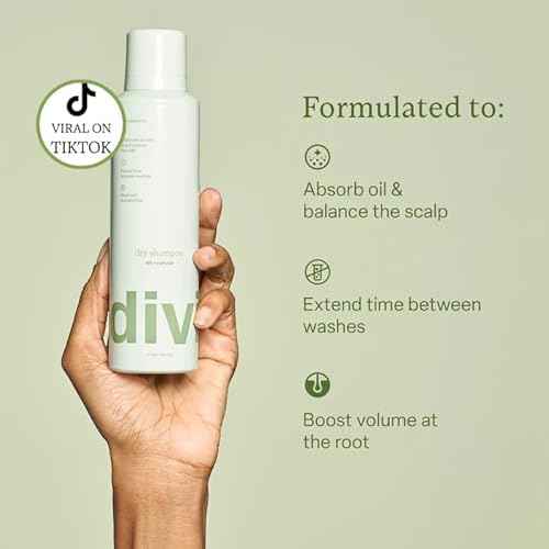Divi Dry Shampoo Spray for Women - Formulated to Absorb Oil, Balance the Scalp and Extend Time Between Washes - Free of Benzene, Butane, Propane and Talc