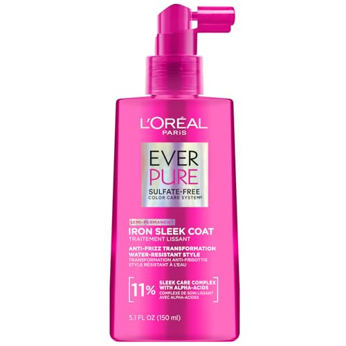 L'Oreal Paris EverPure Iron Sleek Coat Anti-Frizz Spray 5.1oz