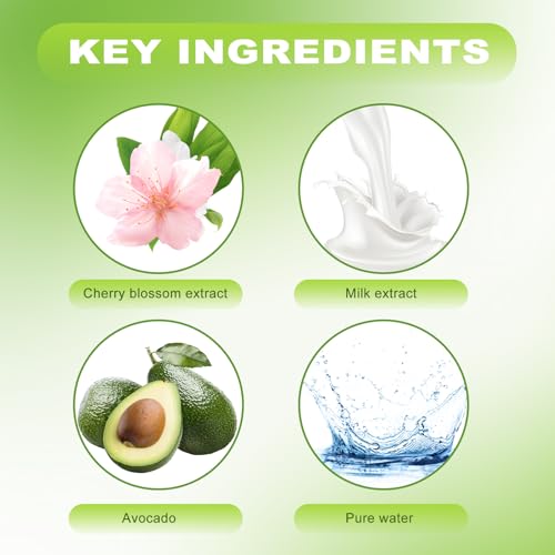Avocado 50 Pack Travel Makeup Remover Wipes - Individually Wrapped, Gentle & Effective