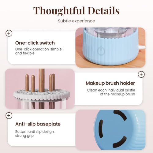 Automatic Makeup Brush Cleaner Machine - USB Powered