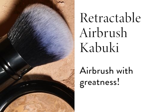 Laura Geller Spackle Makeup Primer & Airbrush Kabuki Brush Set