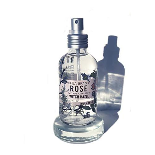 Somebody Rose Witch Hazel Astringent/Toner - Glass bottle, spray nozzle, Vegan