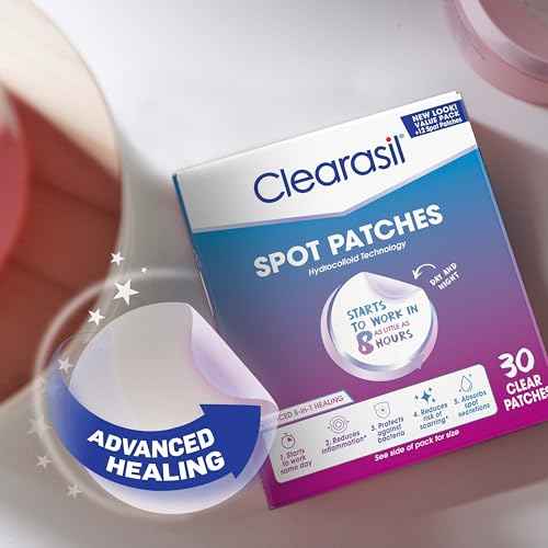 Clearasil Day and Night Acne Spot Patches, Hydrocolloid Technology, Value Pack, 30 Count