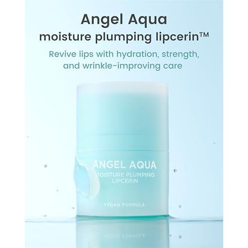 BEYOND Plumping Lipcerin (0.5fl oz) - Dewy Hydrating Lip Care Balm. Overnight Sleeping Mask for Dry, Chapped Lips. Vegan Formula with Collagen, Hyaluronic Acid, Peptides.