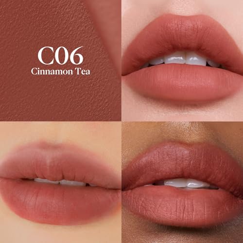 Joocyee Multi-Purpose Lip & Cheek Cream with Brush - Cinnamon Tea