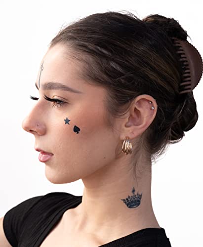 Temporary Tattoos 6-Piece Set | Water-Transfer Fake Tattoos