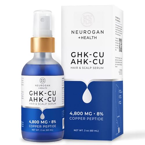 Neurogan GHK-Cu and AHK-Cu Copper Peptide Hair Serum for Scalp & Fuller Hair