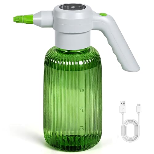 Diivoo Electric Spray Bottle 2L Rechargeable Plant Sprayer
