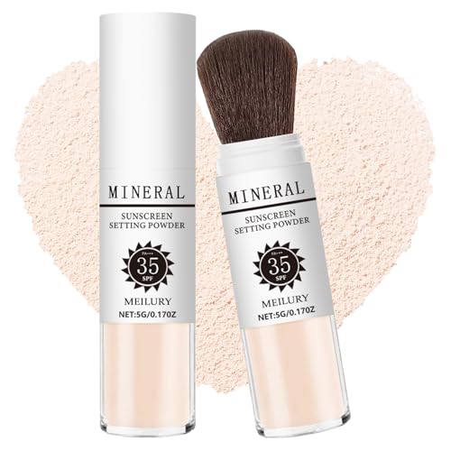 Sunscreen Setting Powder SPF 35 Mineral Brush
