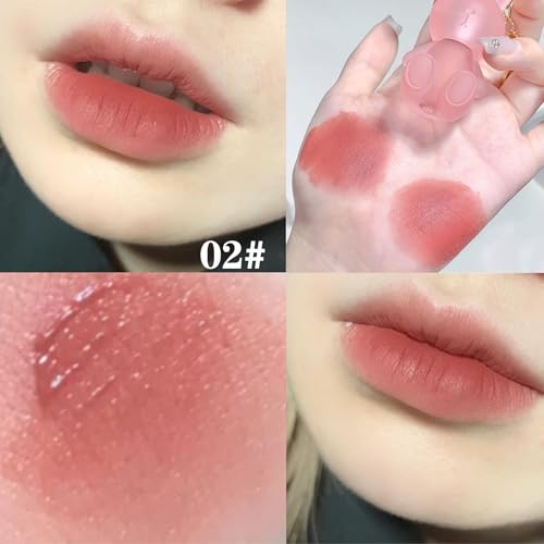 Velvet Matte Liquid Lipstick Set - 4 Colors Waterproof Long Lasting