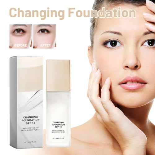 Color Changing Foundation for All Skin Tones - 2 Pack