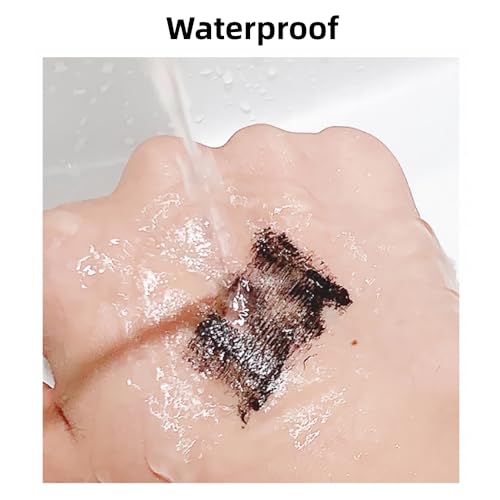 Waterproof Mascara with Ultra-Fine Brush for Sparse Lashes