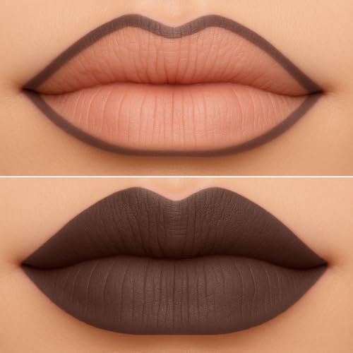 Profusion Cosmetics Lyvia Lip Liner Pencil ? Smooth, Creamy Formula with Intense Color Payoff, Matte Finish, Smudge-Proof & Long-Wearing, Vegan & Cruelty-Free Lip Makeup