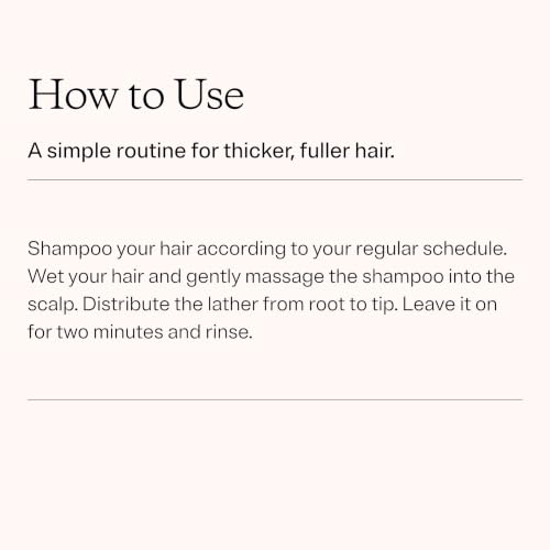 MDhair Regrowth Shampoo for Thinning Hair with Biotin