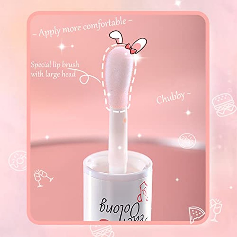 Crystal Jelly Lip Oil - 2Pcs Moisturizing Lip Gloss & Balm