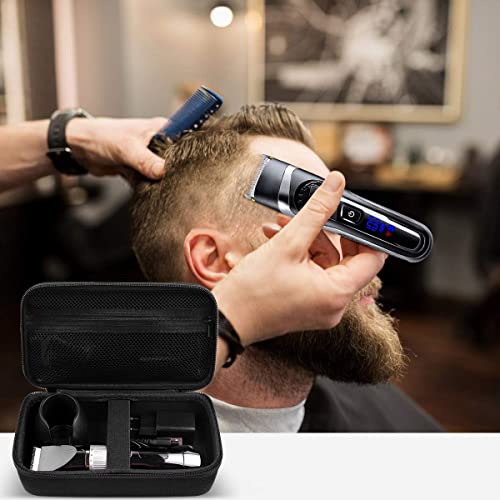 Comecase Case for Hatteker/for oneisall/for Ufree/for Novah Hair Clipper, Beard Trimmer Organizer Storage for Men Hair Cutting Kit Precision Shaver, with Inner Net Bag for Grooming Kit (Case Only)