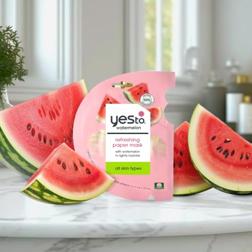 Yes To Super Fresh Paper Mask, Watermelon, 3 Count