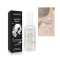 Silver White Body Glitter Spray - Long Lasting Shimmer