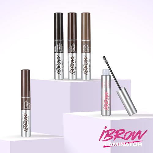 Waterproof Eyebrow Gel – Tint & Volume, Dark Brown