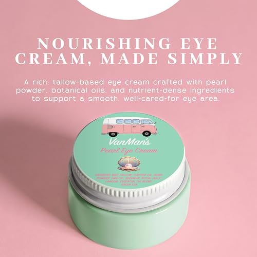 Pearl Eye Cream with Grass Fed Tallow – Dark Circle & Puffiness