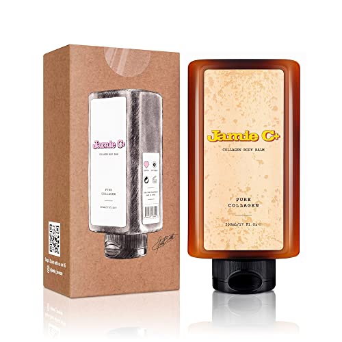 C+ Collagen Body Balm, Daily Moisturizer, Anti-aging, Body for Glowing skin, Firming, wrinkles, Collagen Moisturizer 17 Fl Oz