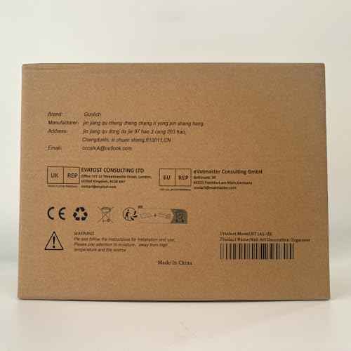 5 Tier Nail Art Decoration Storage Box Transparent Acrylic Nail Art Jewelry Accessories Storage Box Rack Shelf Display Stand Holder for Cosmetic Jewelry